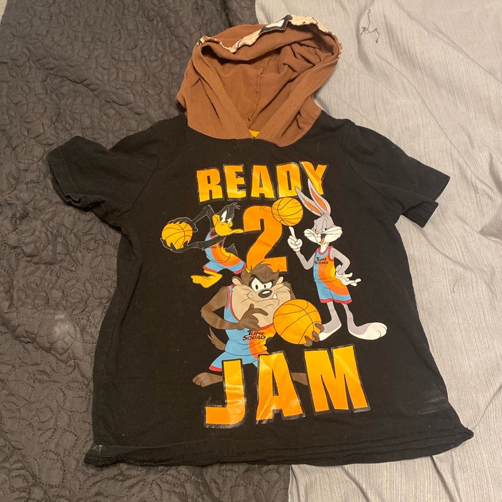 BOYS HOODIED SHIRT BY SPACE JAM